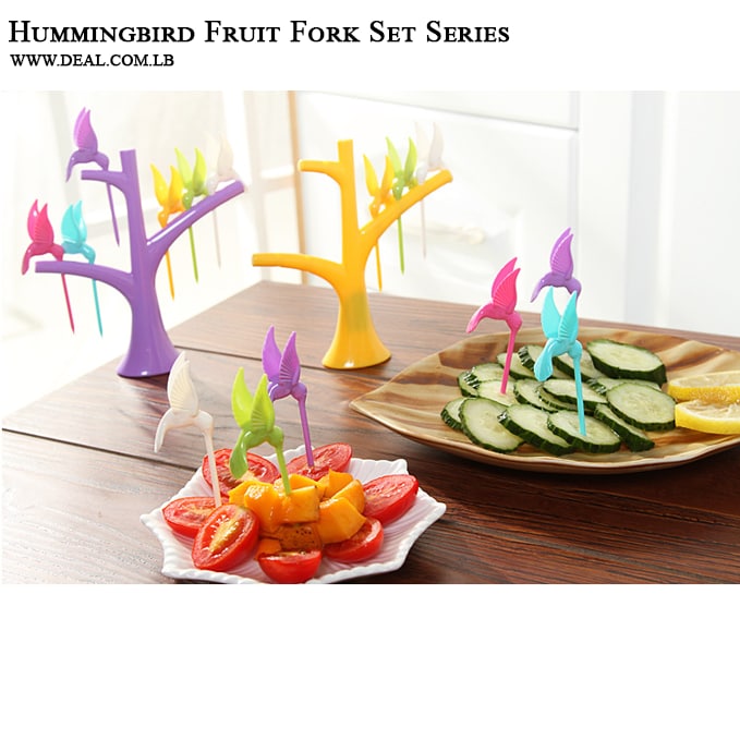 Hummingbird Fruit Fork Set Series | 6 Pcs